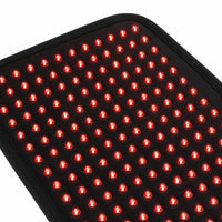 Recura belt LED detail, glowing red