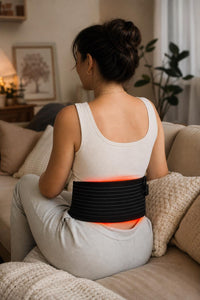 Recura belt in use on the lower back
